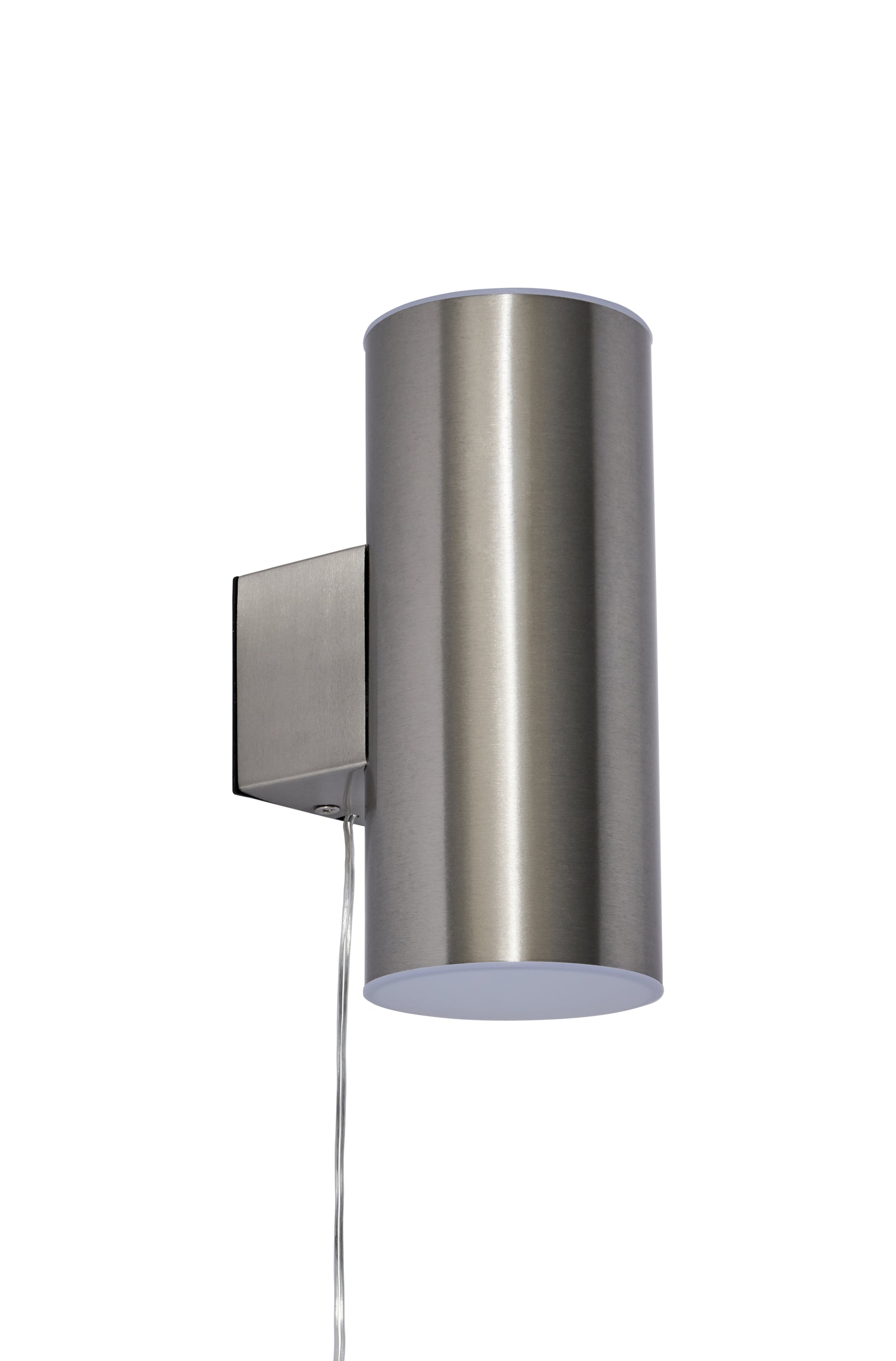 Forum ZN-42040-SST Eldon 0.4W LED Solar Up / Down Wall Light Stainless Steel