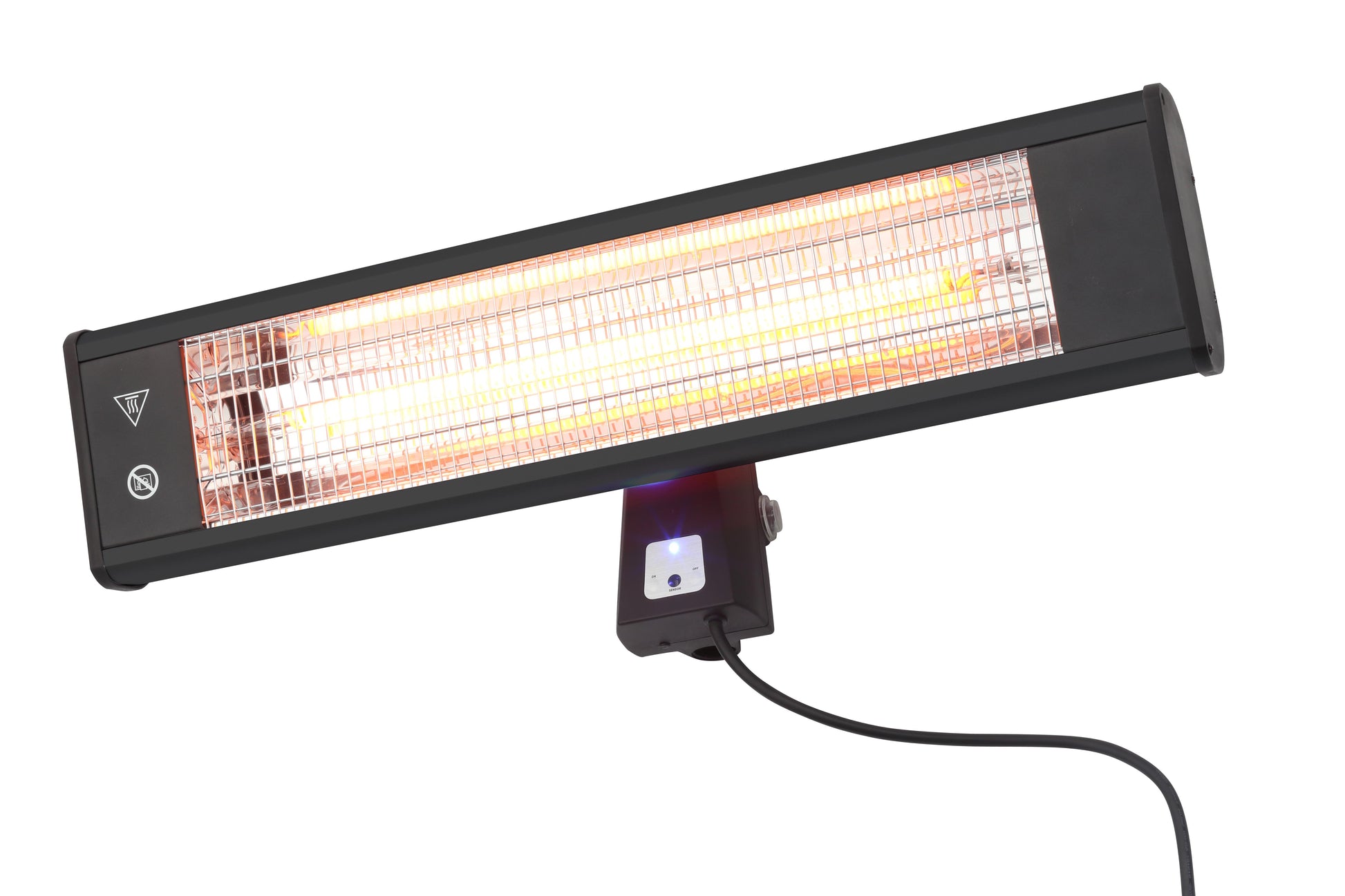 Forum ZR-32298-BLK Radiant Blaze 1.8KW Wall Mounted Patio Heater Black