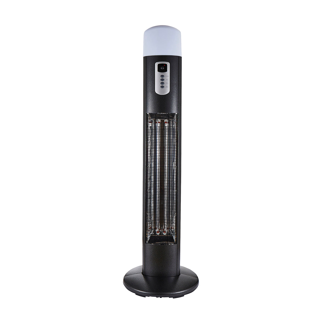 Forum ZR-37442-GMTL Radiant Amber 3KW Floor Standing Heater with 12W CCT LED Light Gun Metal