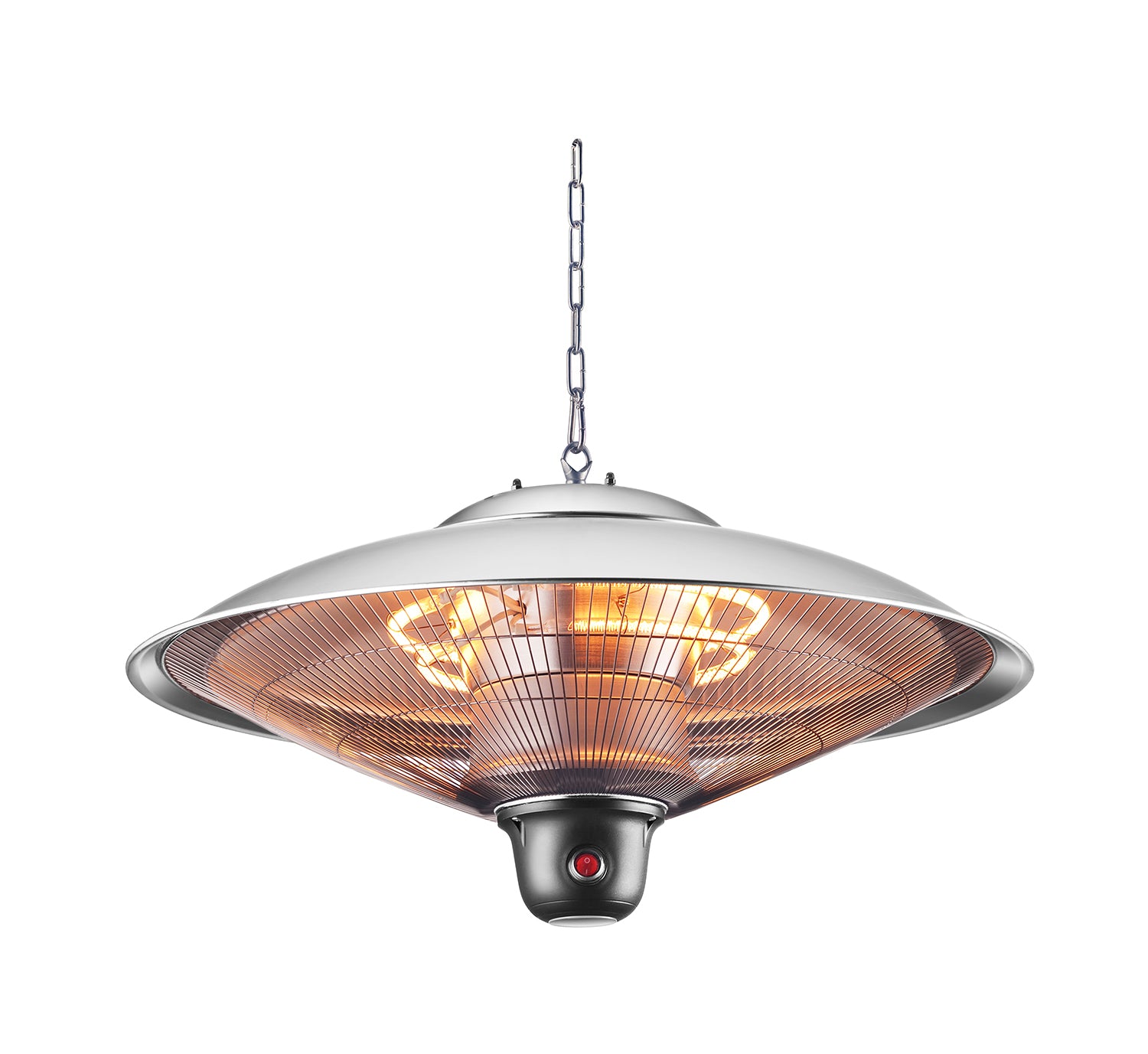 Forum ZR-38532-SIL Radiant Marl 2KW Pendant Heater Silver