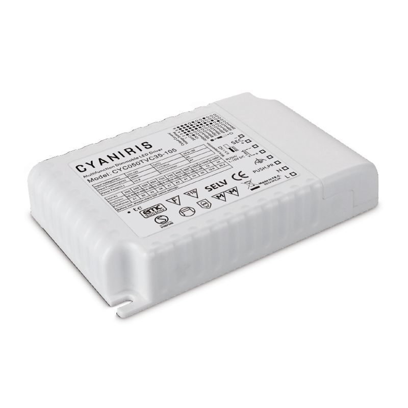 Kosnic CYC050TDC70-140 Dimmable Driver 1-10V 50W Dali 2 Primary Push Dimmable Driver