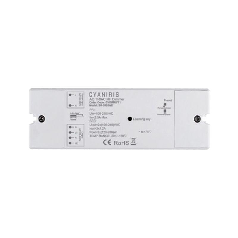 Kosnic CYDIMRFT1 Wireless Driver and Switches RF Triac Dimmer with Remote Control