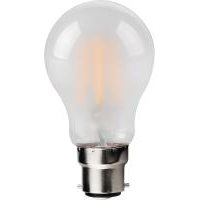 Kosnic FRA7.3-BC27 Filament 7.3W BC Frosted LED GLS  2700K